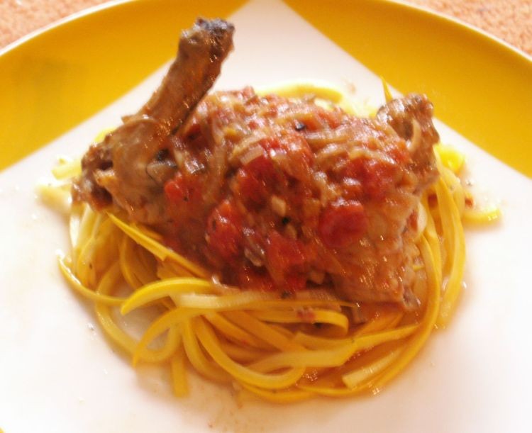 Kaninchen mit Rosmarin "Italienische Art" | Ein Kochmeister Rezept Kaninchen mit Rosmarin "Italienische Art" | Ein Kochmeister Rezept