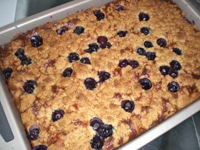 Foto Blaubeer-Streuselkuchen