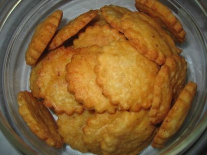 Foto Scharfe Käsecracker