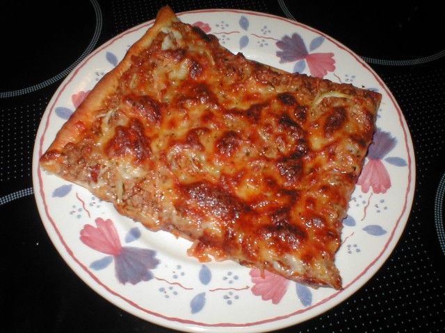 Pikante Hack-Zwiebel-Pizza für Eilige (oder Faule...) | Ein Kochmeister ...