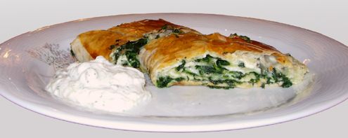 Spinatstrudel
