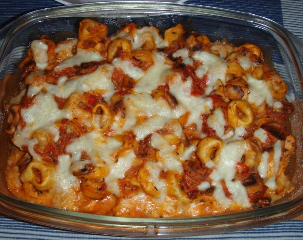 Foto Tortellini-Auflauf