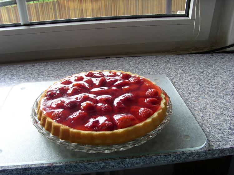 Tortenboden mit Erdbeeren | Ein Kochmeister Rezept