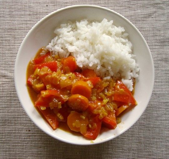 PaprikaKarottenCurry Ein Kochmeister Rezept