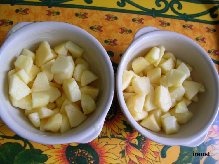 Foto Leichtes Apfel-Dessert