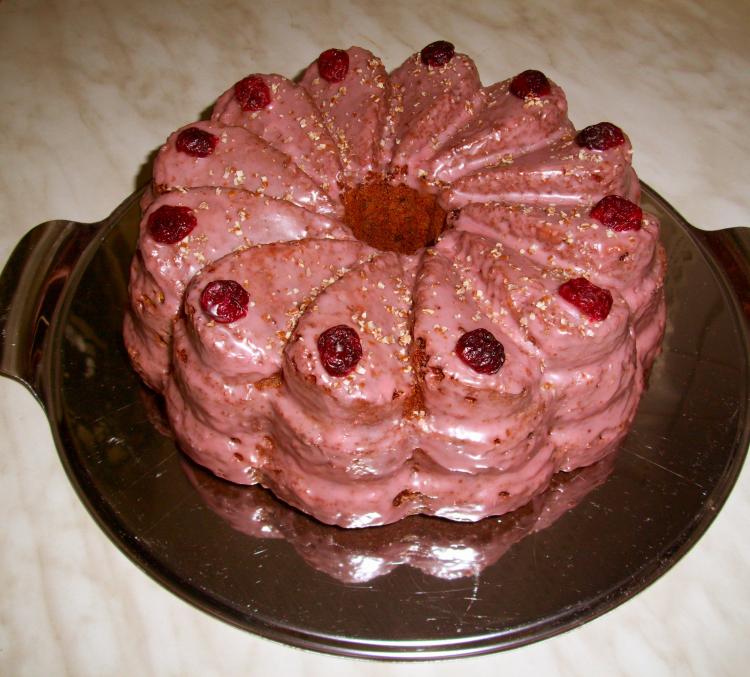saftiger Rotweinkuchen mit Cranberries | Ein Kochmeister Rezept