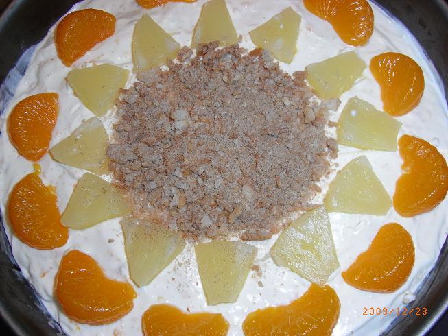 Foto Mandarinen-Ananas-Torte