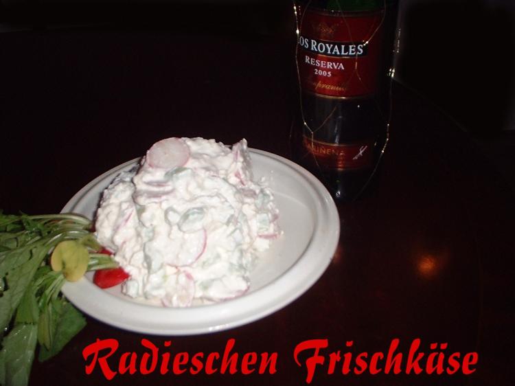 Foto Radieschen-Frischkäse