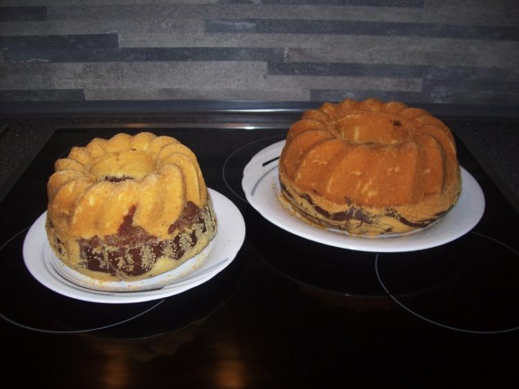 Foto Marmorkuchen mit Eierlikör