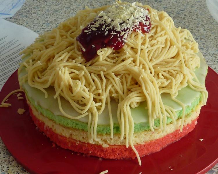 Foto Spaghetti-Torte Italien