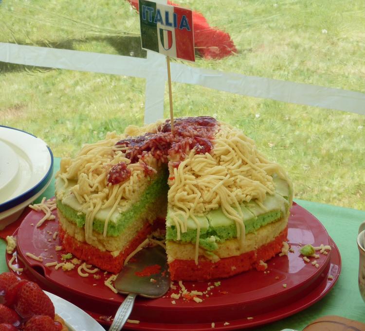 Foto Spaghetti-Torte Italien
