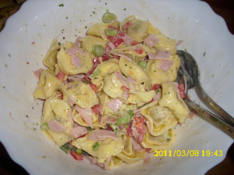 Was Passt Zu Kase Tortellini Tortellini-Salat | Ein Kochmeister Rezept