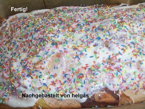 Foto Papageienkuchen (altes DDR-Rezept)