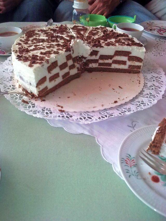 Foto Schachbrett-Torte