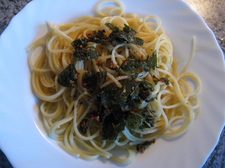 Foto Salbei-Spaghetti