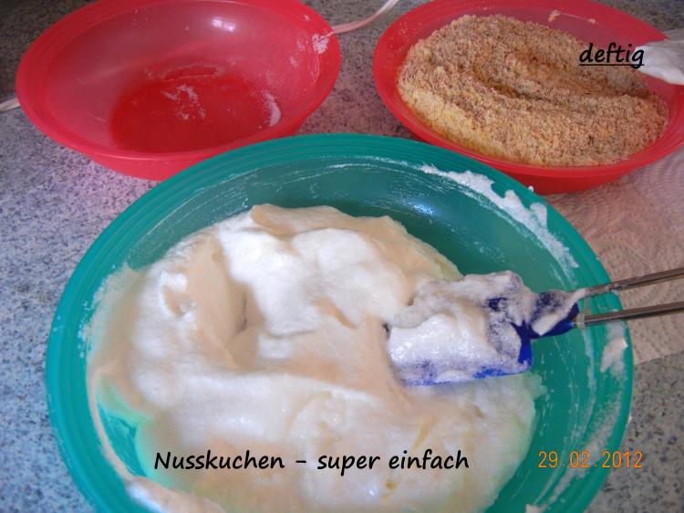 Foto Nusskuchen-super einfach