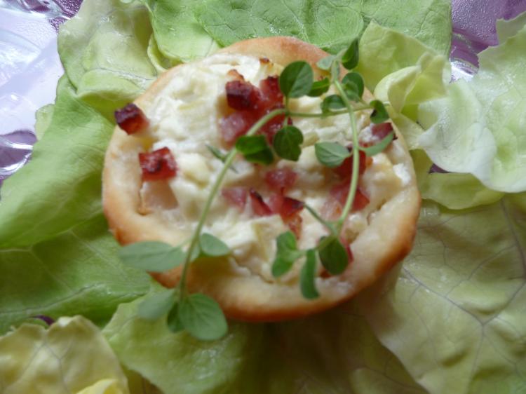 Foto Herzhafte Rhabarber-Muffins