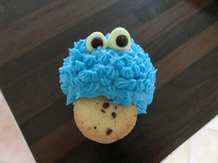 Foto Krümelmonster Muffins