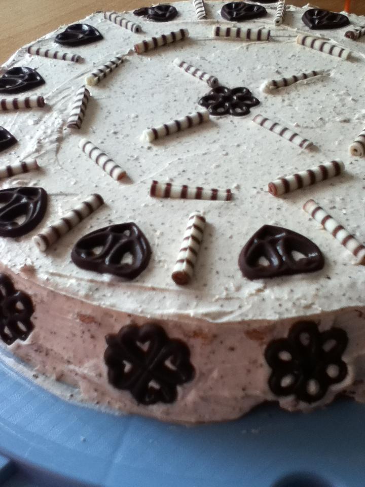 Foto Bananen Creme Torte