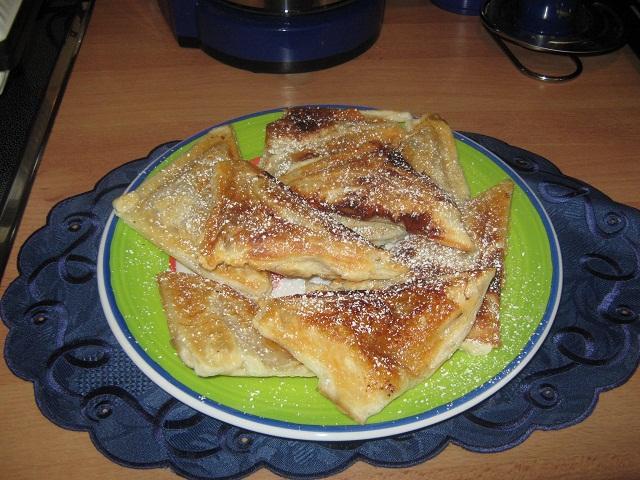 Foto Apfelwaffeln aus dem Sandwichmaker