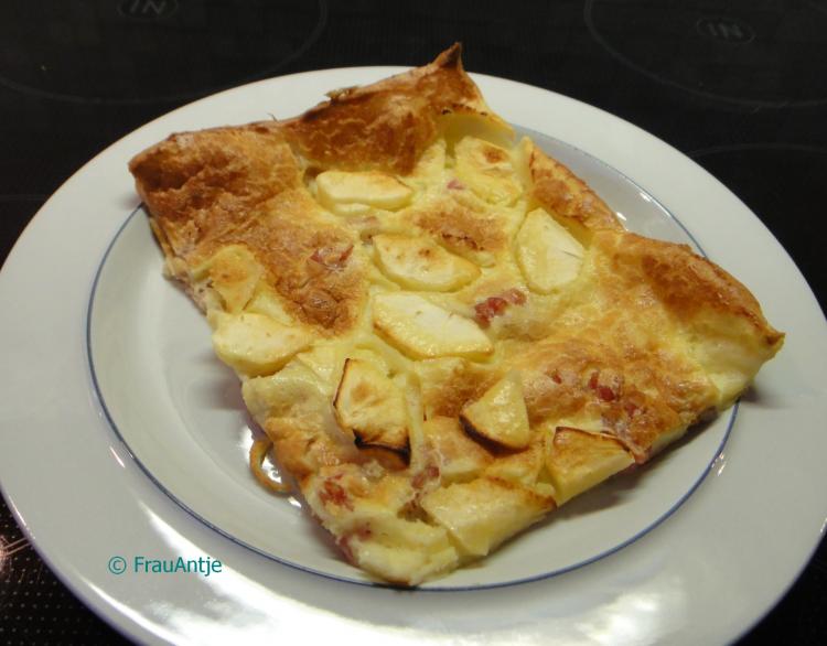 Apfel-Speck-Pfannkuchen aus dem Backofen | Ein Kochmeister Rezept