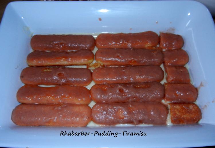 Foto Rhabarber-Pudding-Tiramisu
