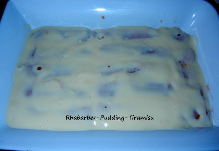 Foto Rhabarber-Pudding-Tiramisu
