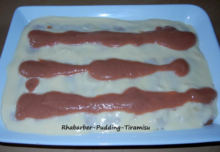 Foto Rhabarber-Pudding-Tiramisu
