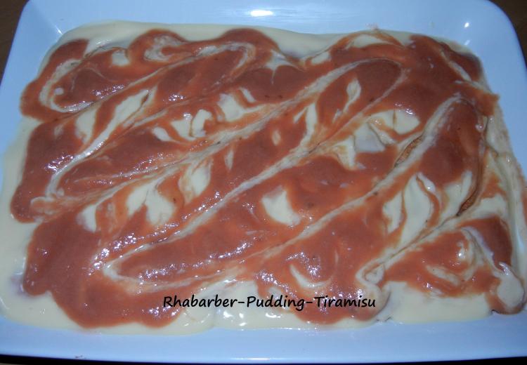 Foto Rhabarber-Pudding-Tiramisu