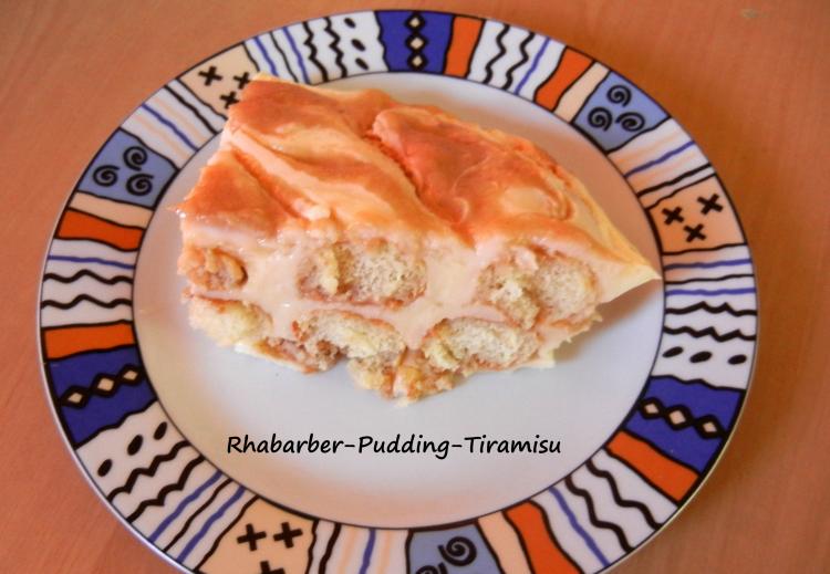 Foto Rhabarber-Pudding-Tiramisu