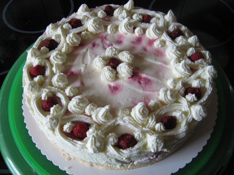 Foto Ricotta-Himbeer-Torte