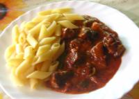 Foto für Rindergulasch mit Marsala