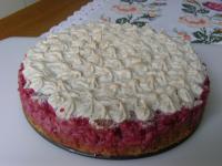 Foto für Ribiselkuchen mit Mandelbaiser