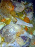 Foto für Gebratene Entenkeulen auf Birnen-Rotkohl