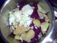 Foto für Gebratene Entenkeulen auf Birnen-Rotkohl