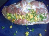 Foto für Schweinebauch mit Semmelfülle