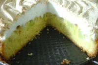 Foto für Noch'n Rezept: Rhabarberkuchen mit Baiser