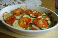 Foto für Zucchini Tomaten Emmentaler Auflauf