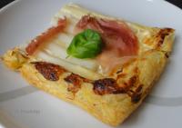 Foto für Spargeltarte mit Parmaschinken