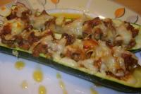 Foto für Gefüllte Zucchini mit Faschierten (Hackfleisch)