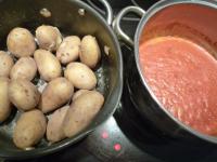 Foto für Kanarische Pellkartoffeln mit scharfer Soße