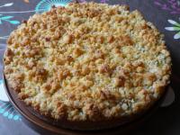 Foto für Rhabarber-Kuchen mit Marzipan-Streuseln