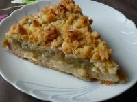 Foto für Rhabarber-Kuchen mit Marzipan-Streuseln