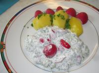 Foto für Quark mit Radieschen
