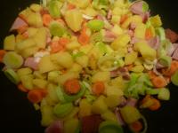 Foto für Kunterbunte Käsekartoffeln