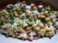 Foto für Kunterbunte Käsekartoffeln