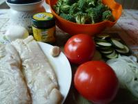 Foto für Fisch-Gemüse-Auflauf mit Mozzarella