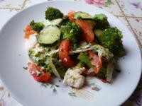 Foto für Fisch-Gemüse-Auflauf mit Mozzarella